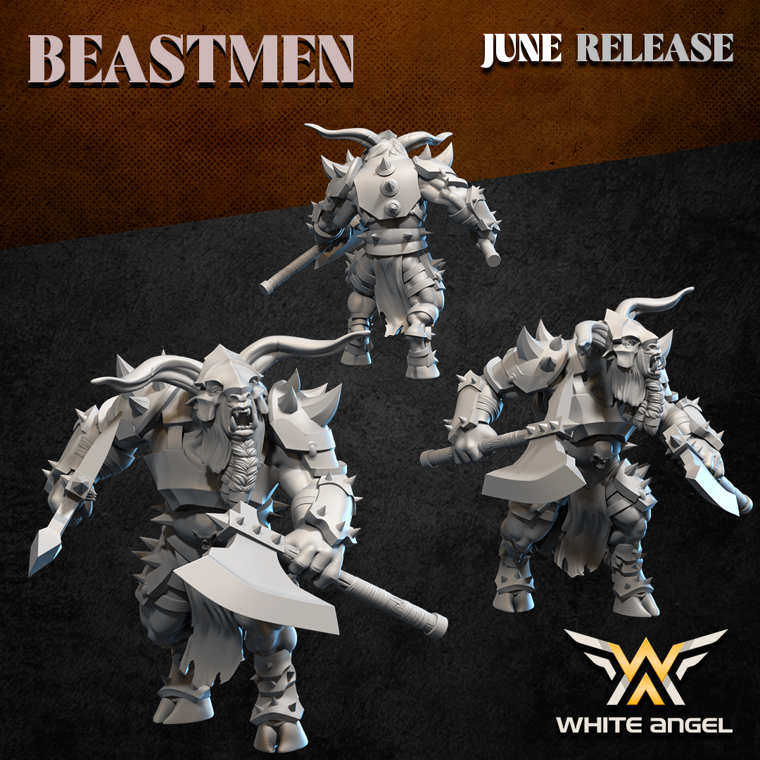 Modelos Bestigors Warhammer The Old World