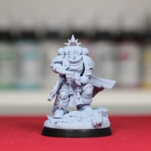 Blood Angels Captain jurando venganza por Sanguinius
