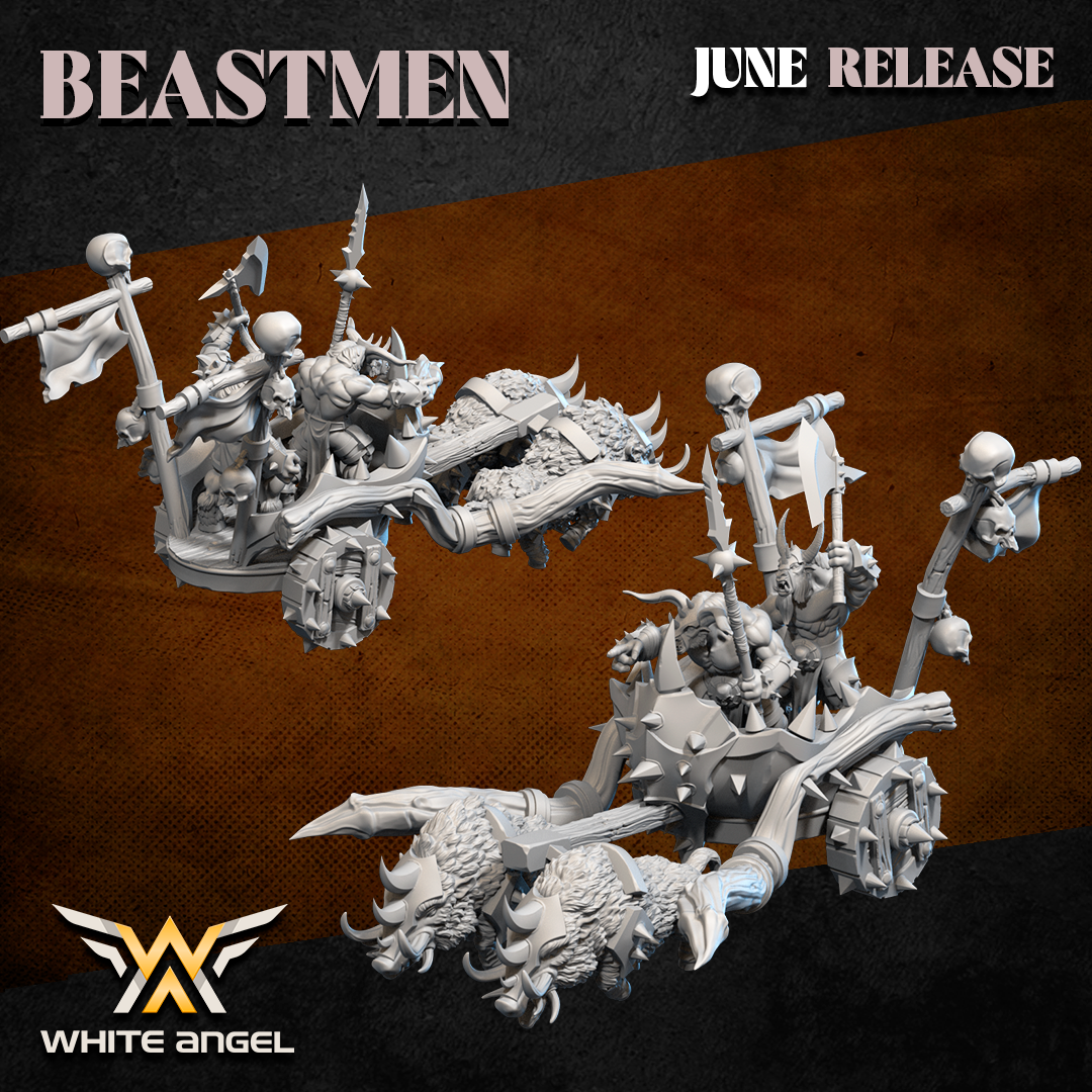 Tuskgor Chariot cargando al combate