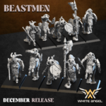 Centigors de los Hombres Bestia en Warhammer The Old World