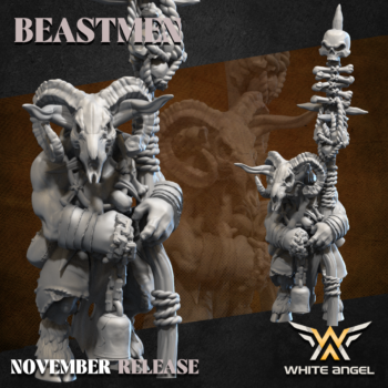 Chamán de los Hombres Bestia en Warhammer The Old World