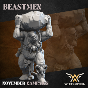 Cíclope de los Hombres Bestia en Warhammer The Old World