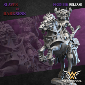 Gran Hechicera o Elfa Bruja a Caballo