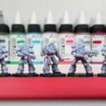 Intercesores Pesados Space Marines con armadura Gravis en Warhammer 40K