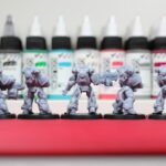 Heavy Intercessors avanzando en formación en Warhammer 40K