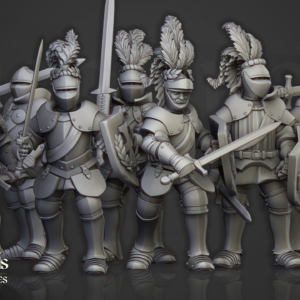 Caballeros del Imperio a pie