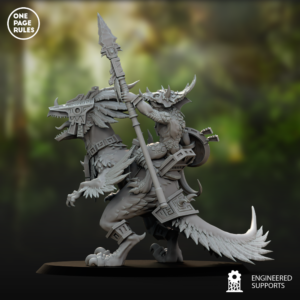 Líder Saurio Montado