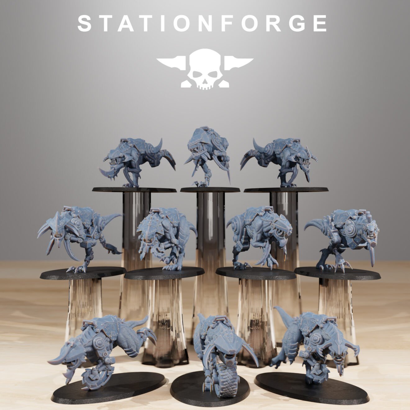 Orkaz Beast Riders – MUNDOSTL WORKSHOP