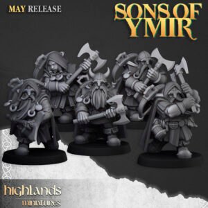 Montaraces Hachas a dos Manos