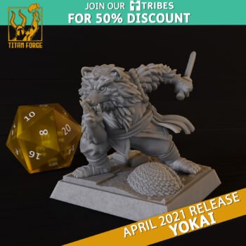 Tanuki Espada Yokai
