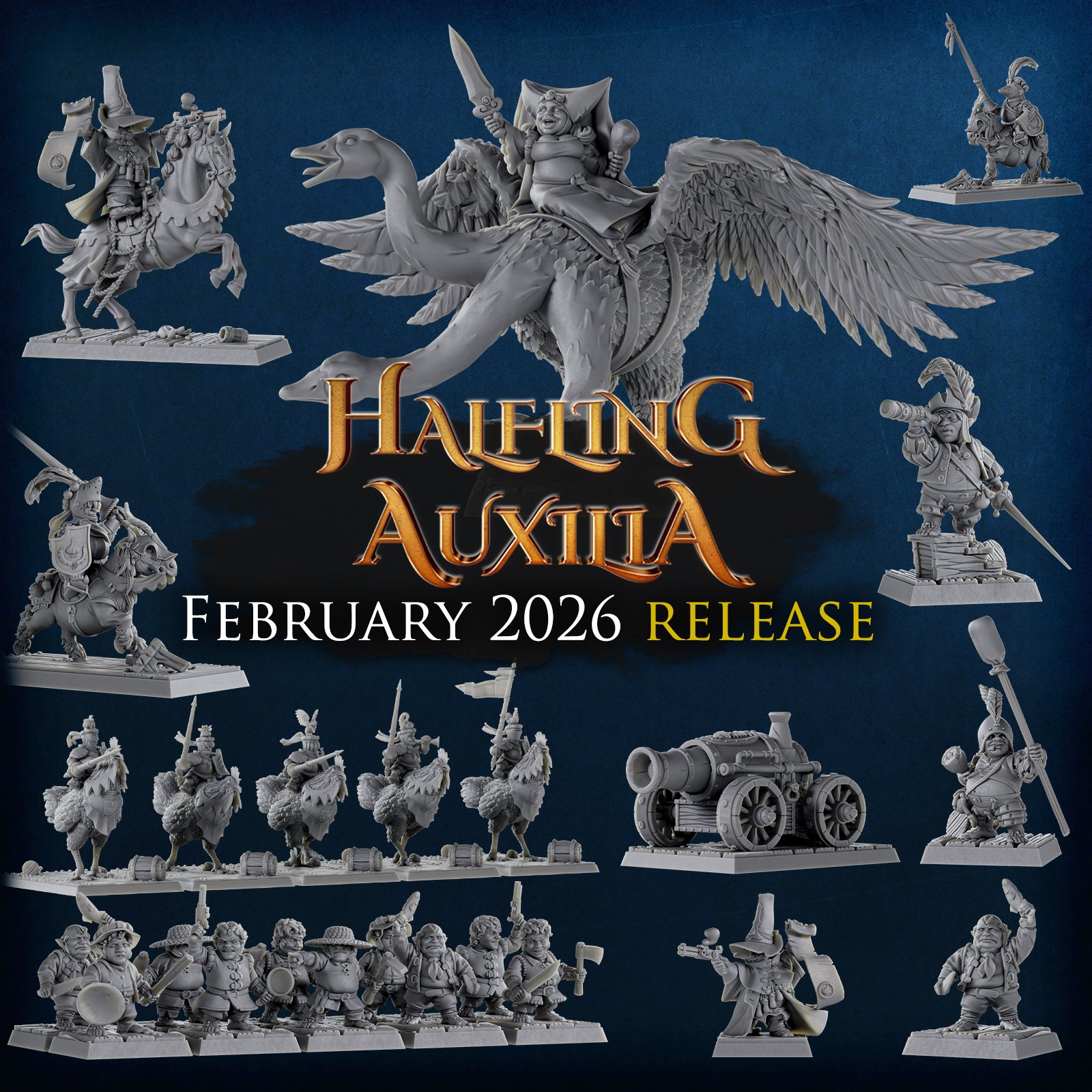 MMF Bundle do Kolekcji Szablon zbiorczy Halfing Auxilia 3