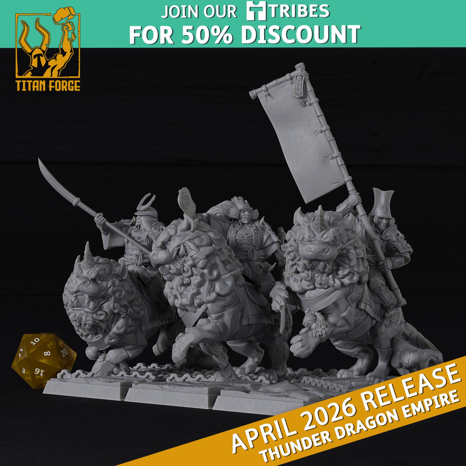 Mounted Thunder Warriors 2