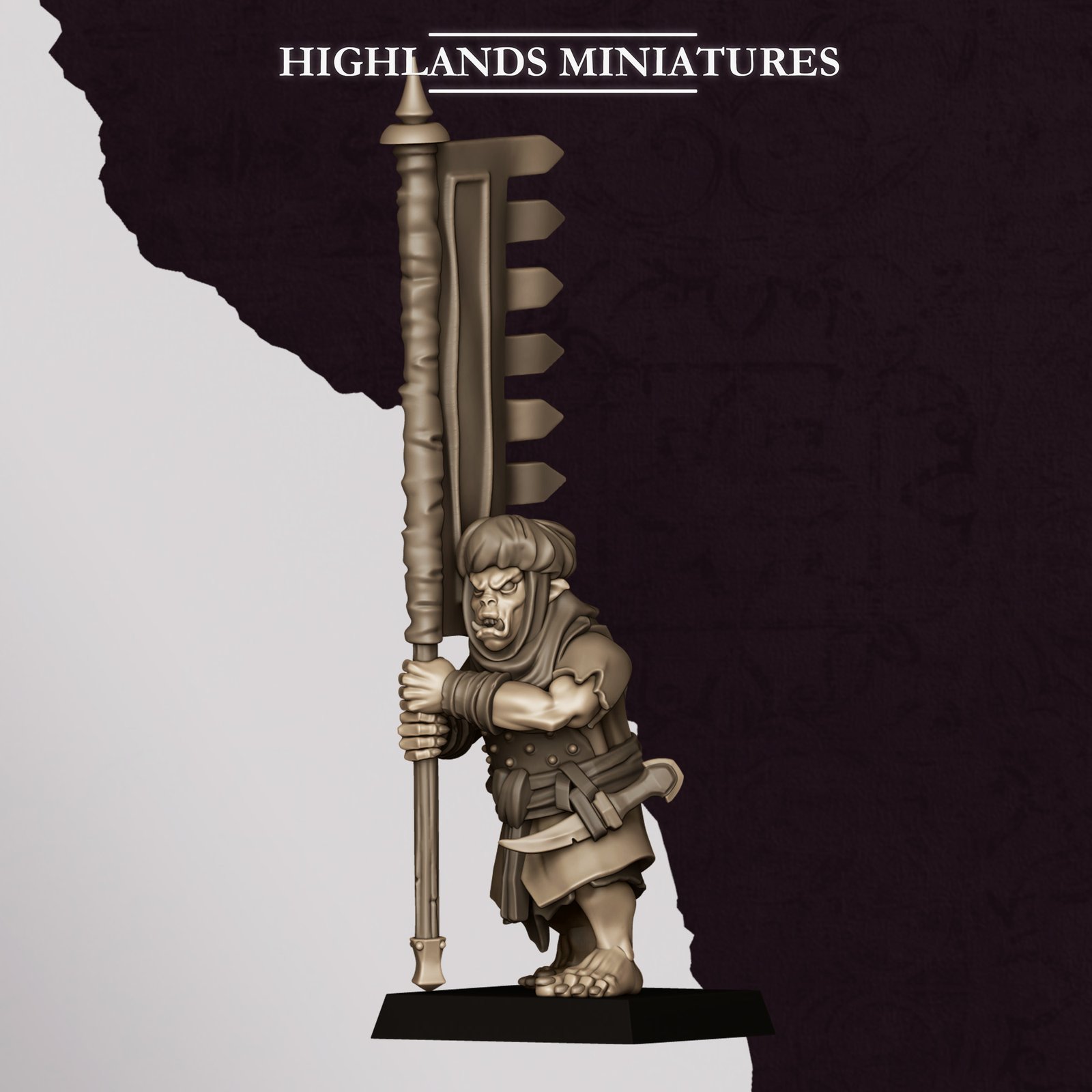 Guerrero Hogoblin Estandarte