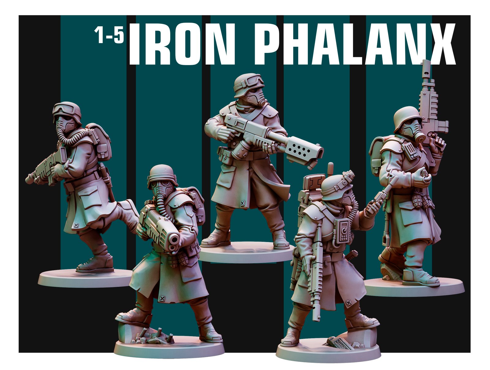Iron Phalanx (1-5)