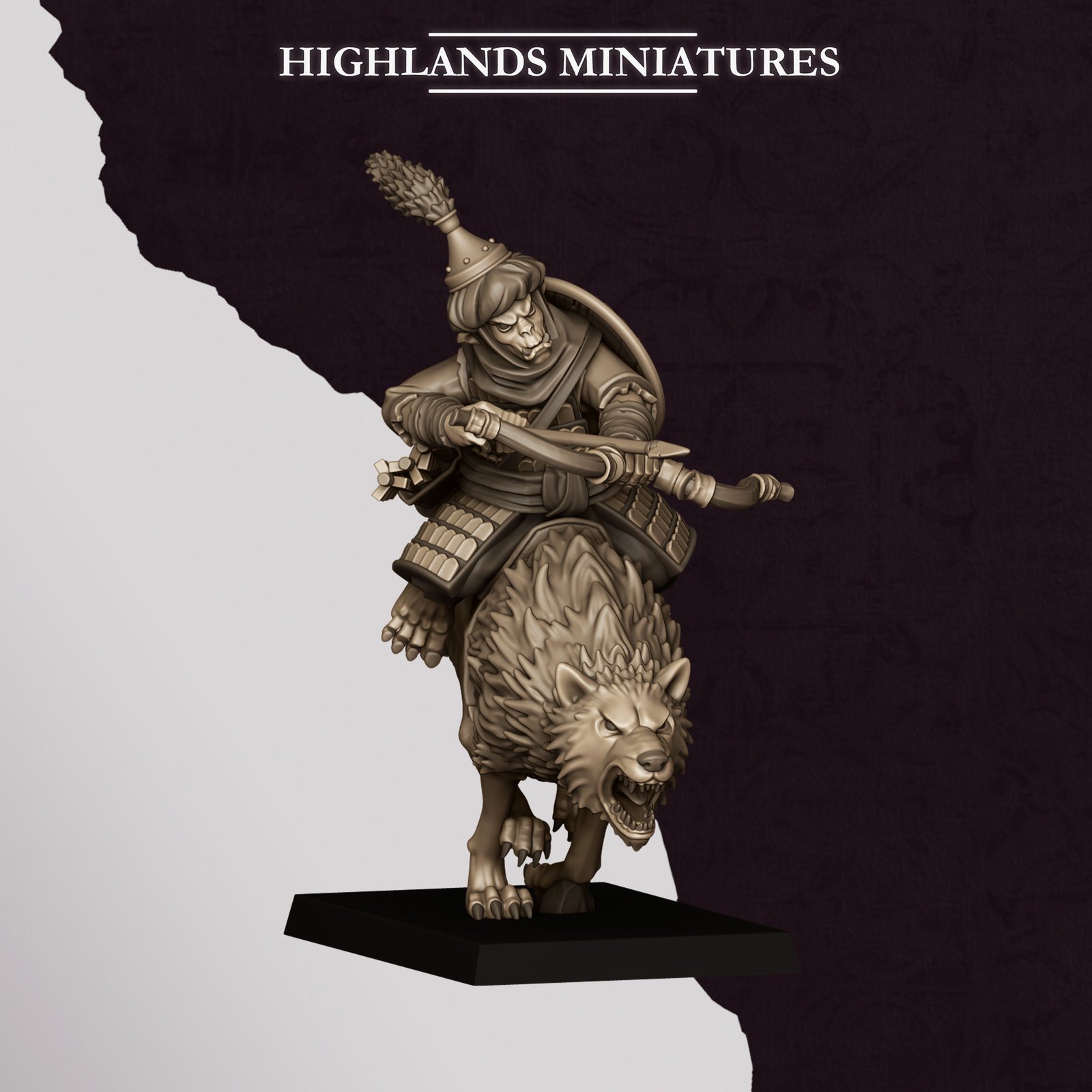 Jinete Arquero de Lobo Hogoblin (1)