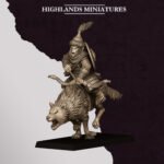 Jinete Arquero de Lobo Hogoblin (5)