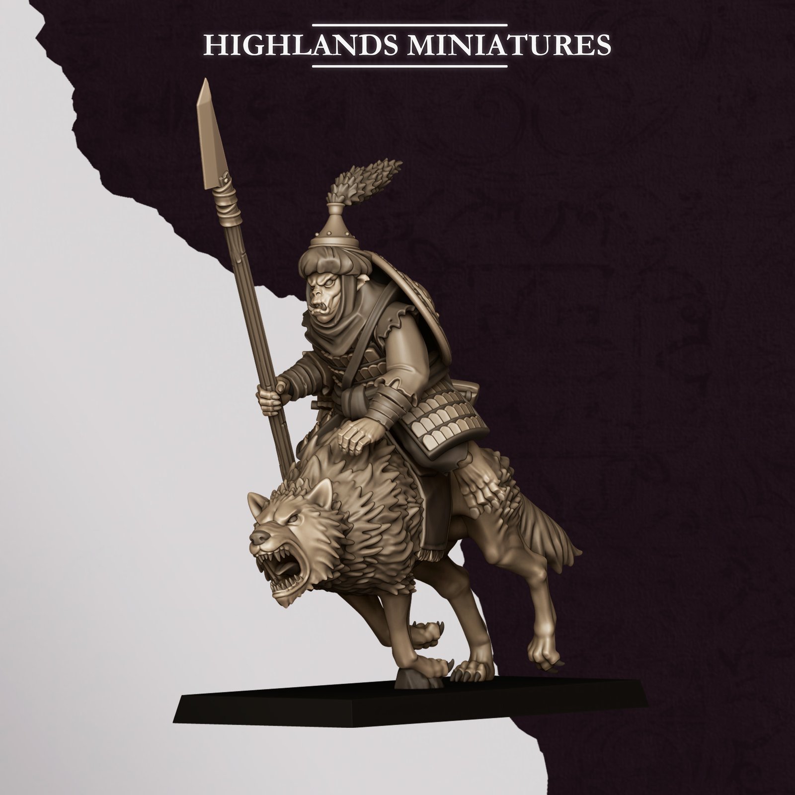 Jinete de Lobo Hogoblin (2)