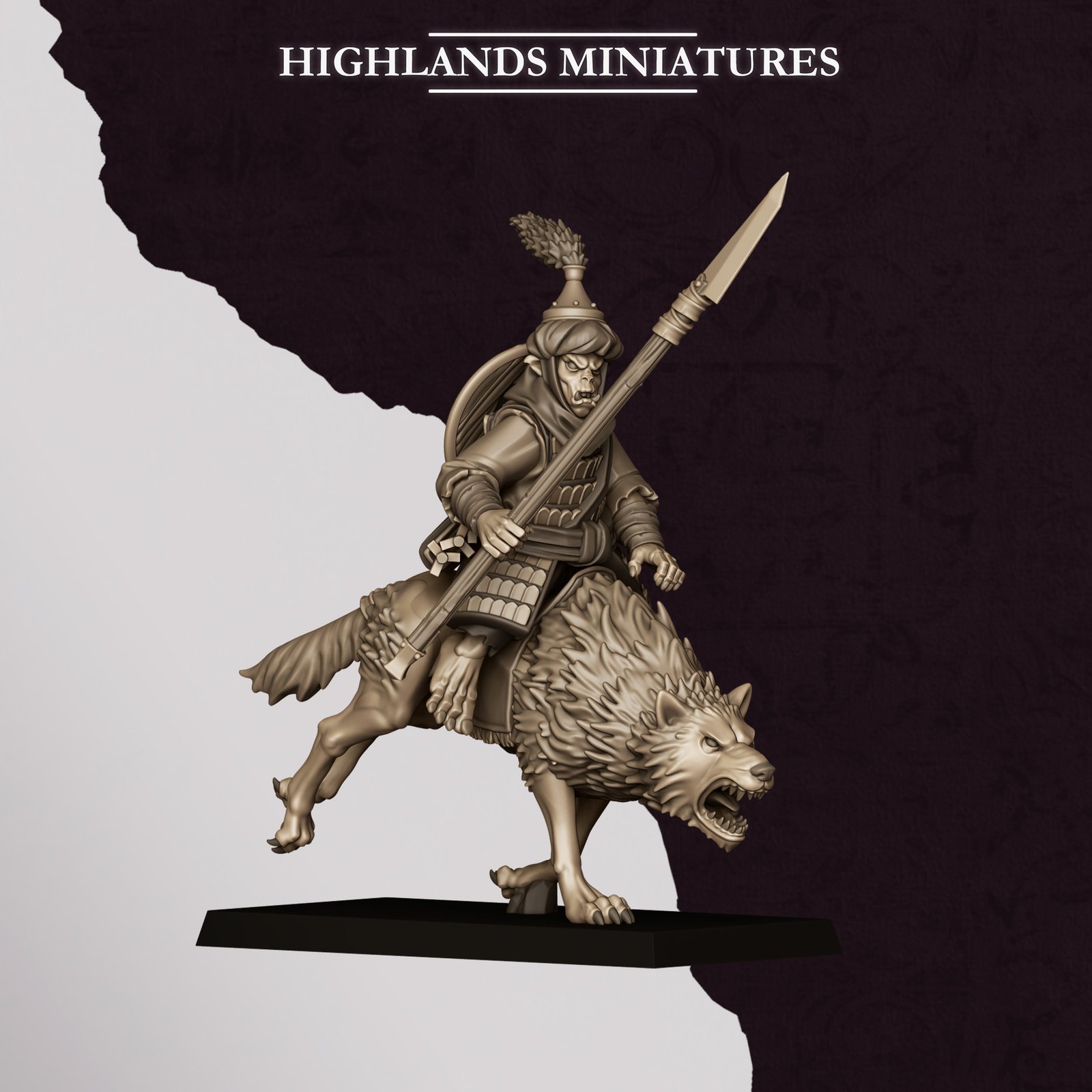 Jinete de Lobo Hogoblin (3)