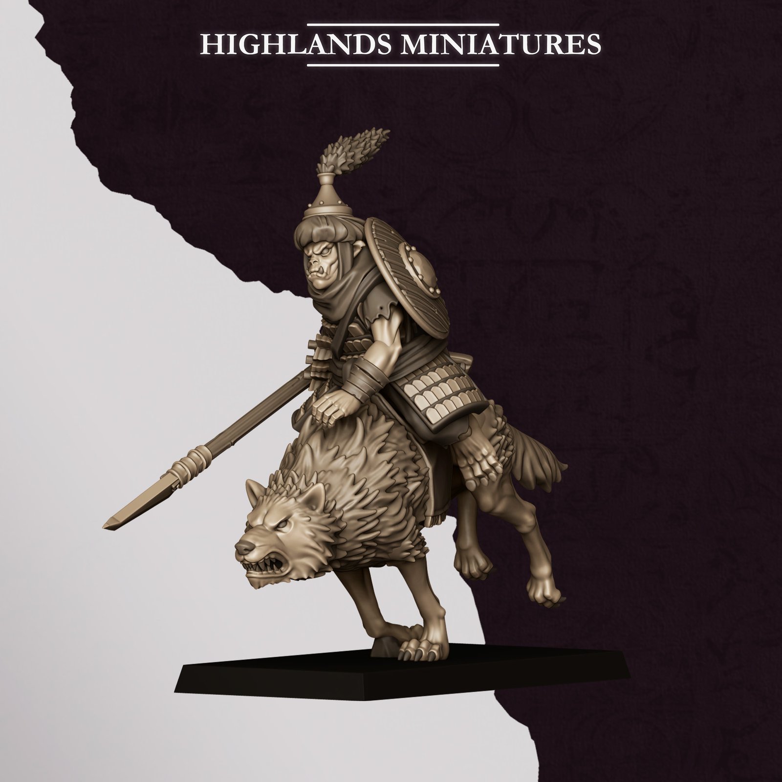 Jinete de Lobo Hogoblin (4)
