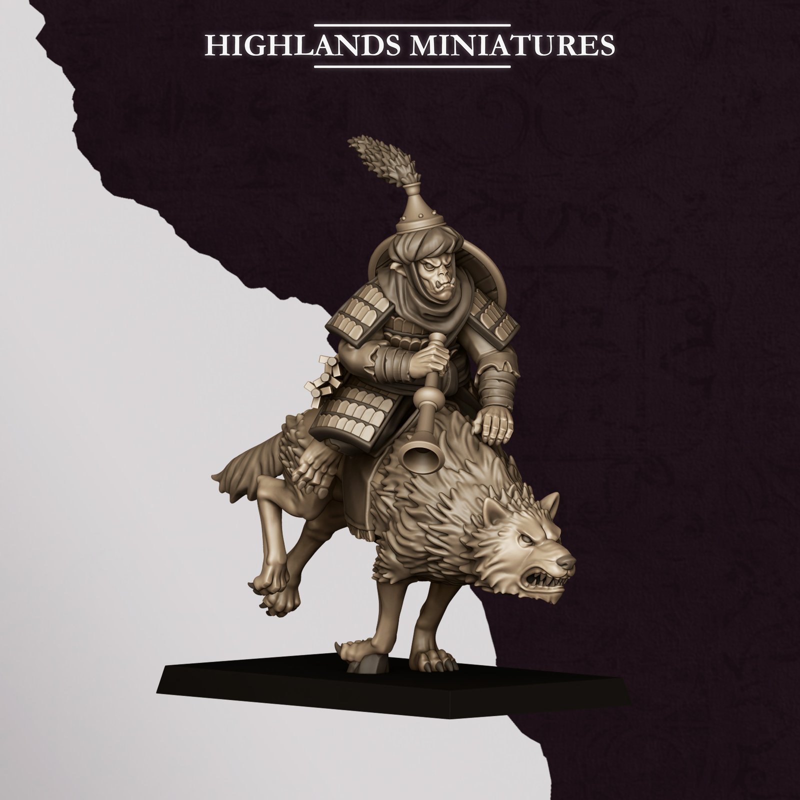 Jinete de Lobo Hogoblin Músico