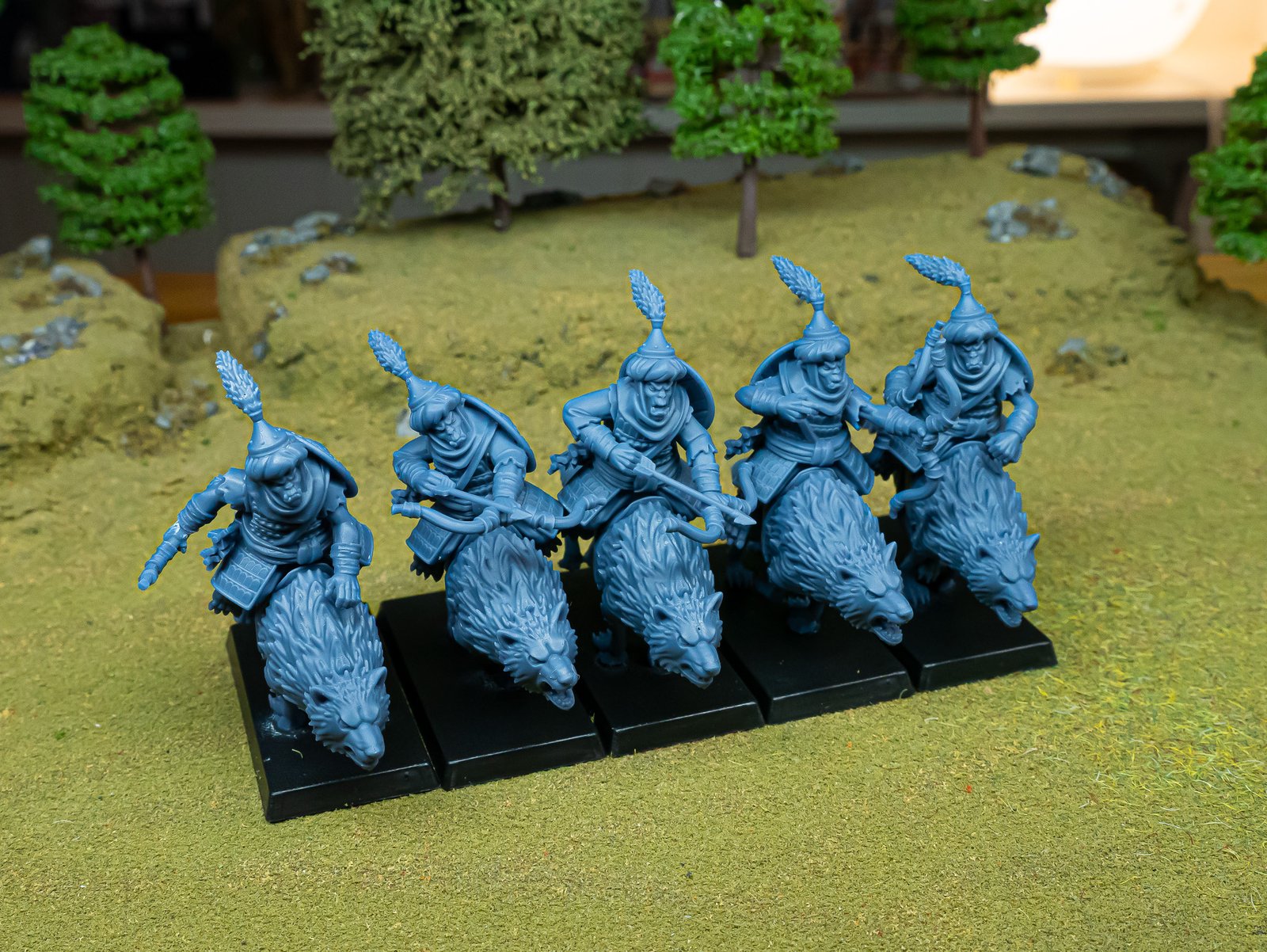 Jinetes Arquero de Lobo Hogoblins