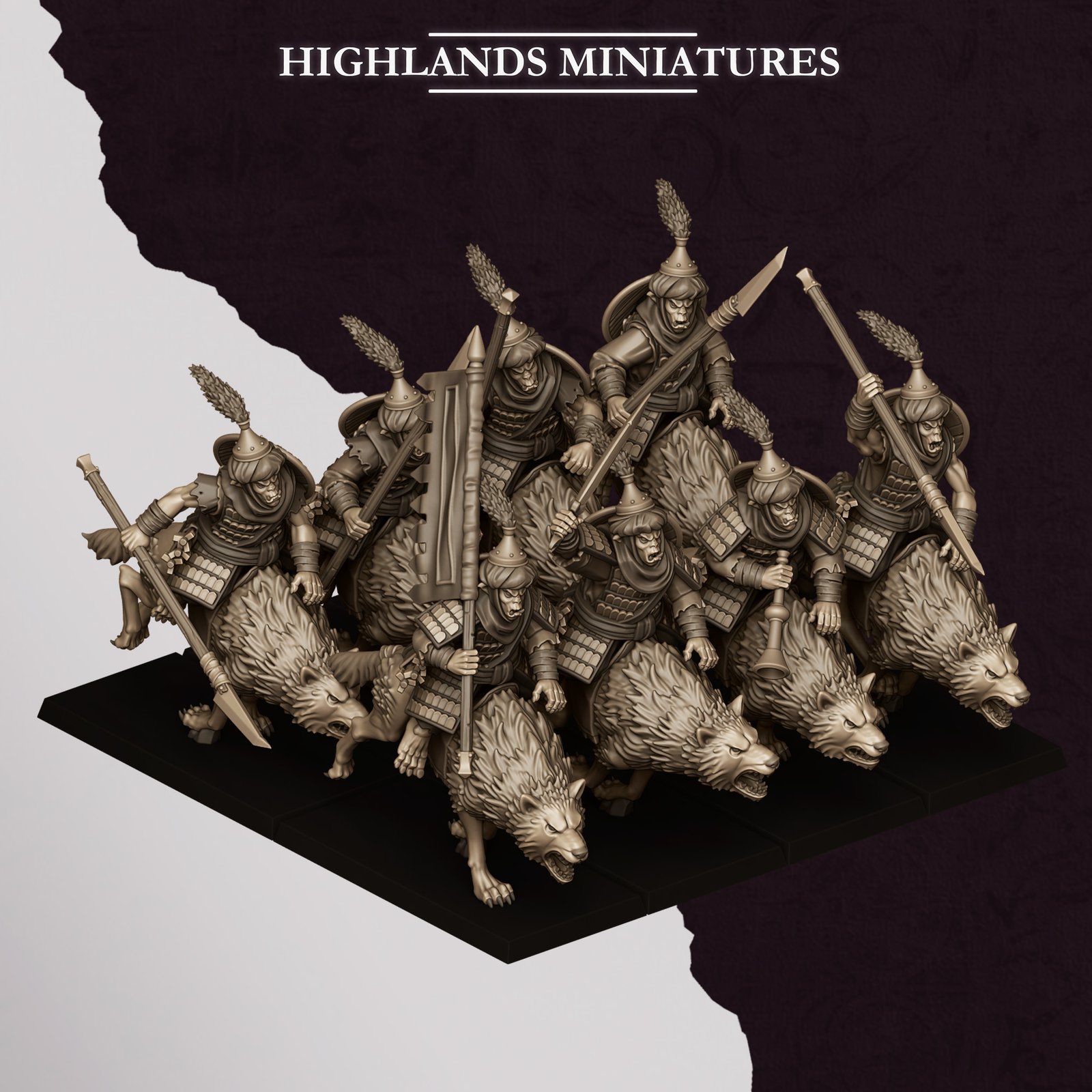 Jinetes de Lobo Hogoblins Regimeintos (1)