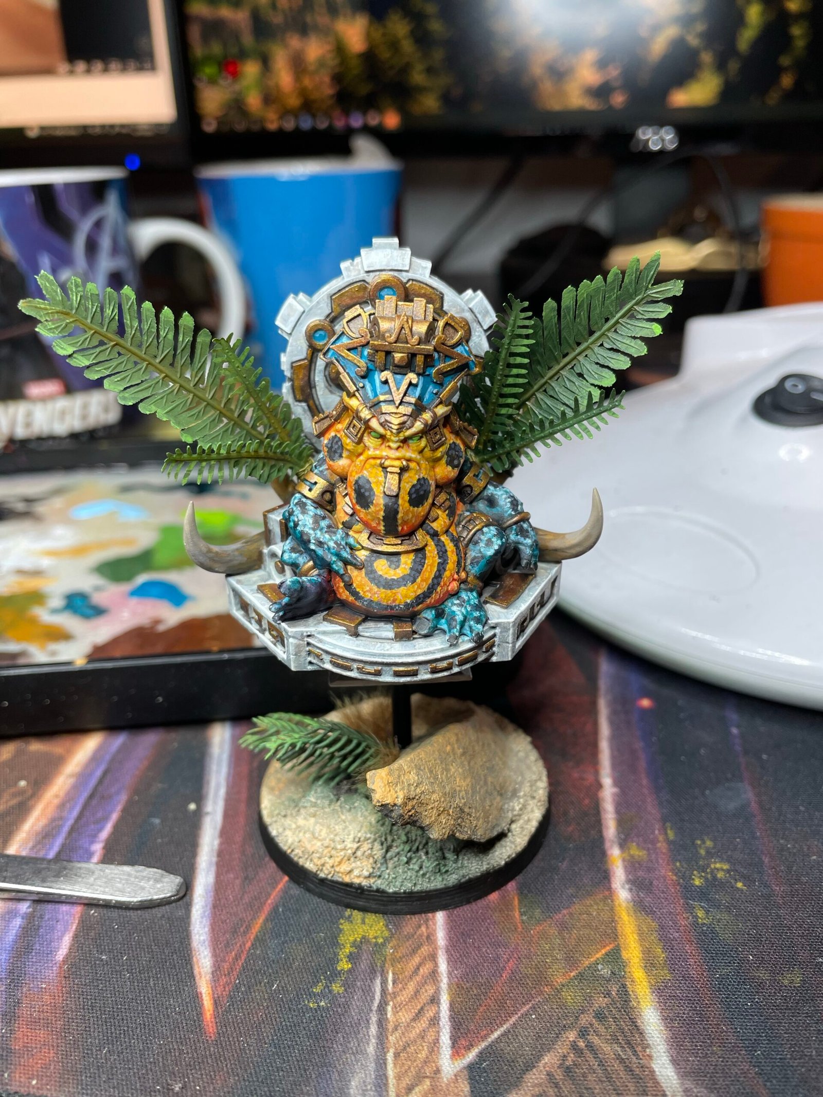 Mago Sacerdote Slann Pintado (2)