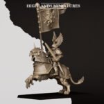 Caballero en Semigrifo Estandarte