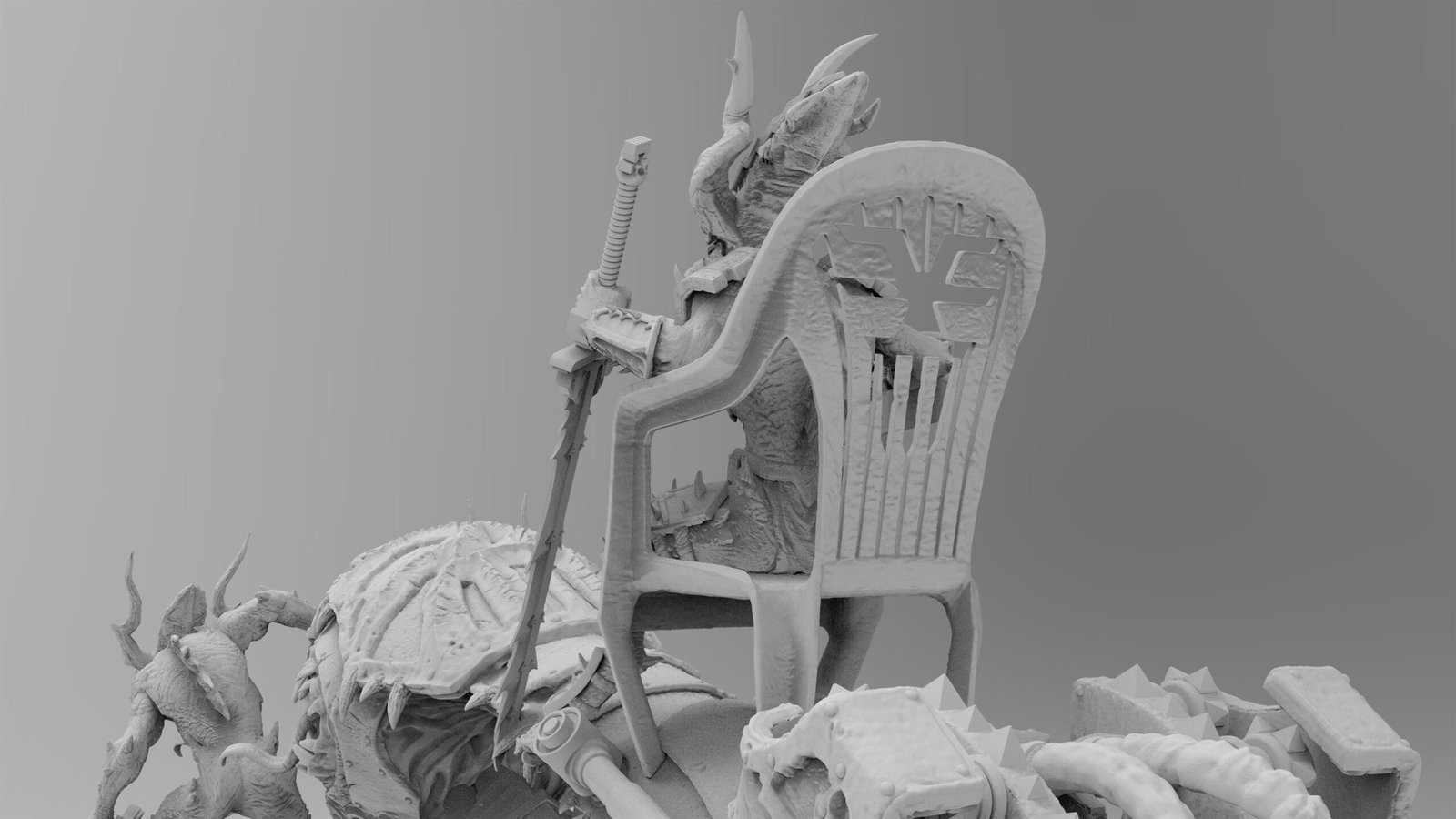 Cañones de Cráneos de Khorne (40)