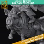 Halfling Mage on Pig 4