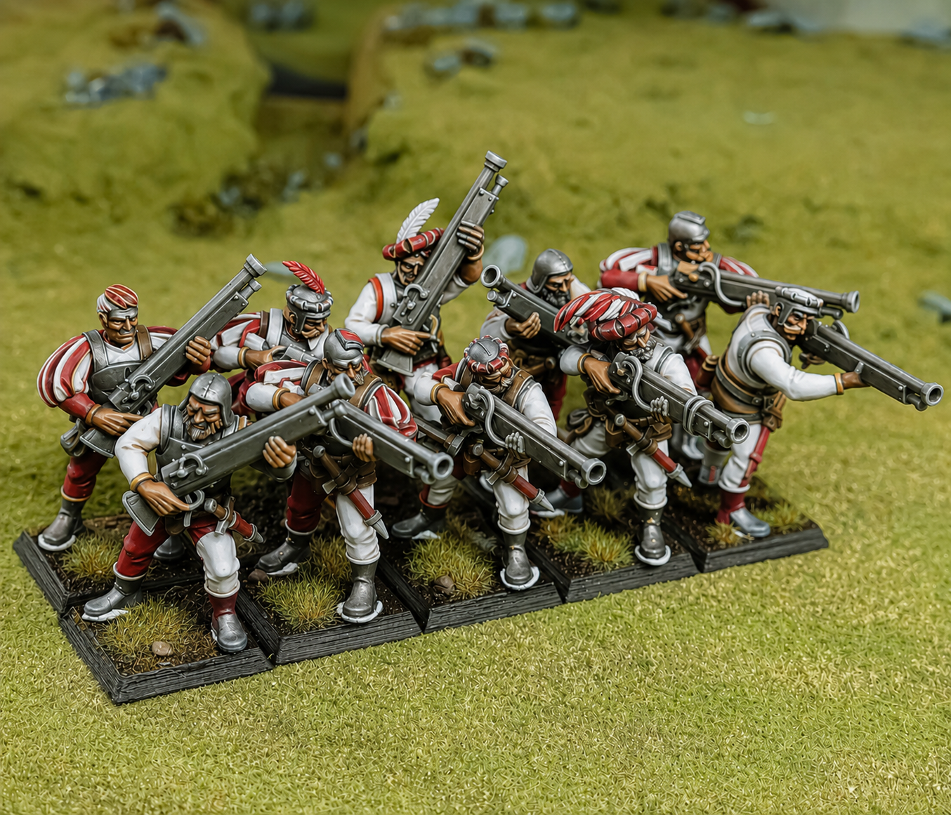 Arcabuceros Pintados
