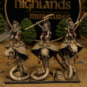 Caballeros de la Necrópolis Pintados