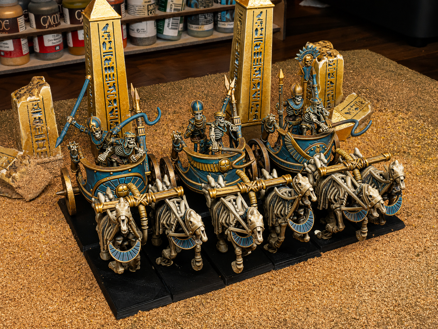 Carro de Guerra de Khemri Pintados